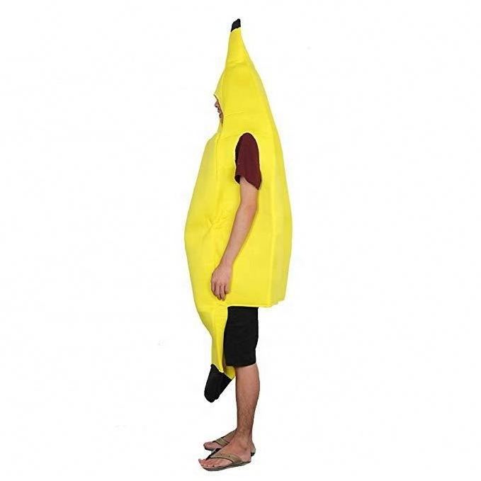 Cosplay Creations Appealing Banana Costume Adult Deluxe Set For Halloween Dress Up Party And Roleplay Unisex Banana Costume