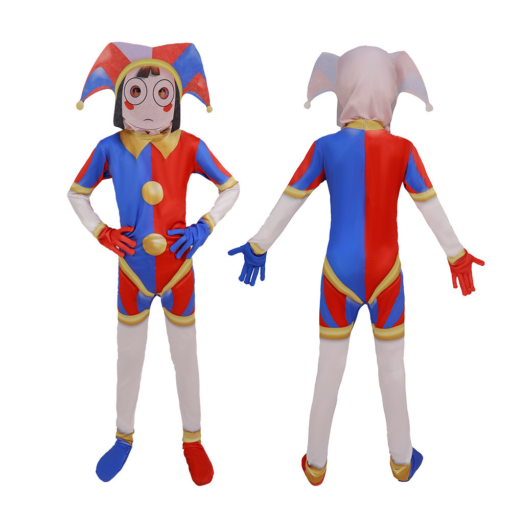 New show Romper Magic Digital Circus Cosplay Romper Pamni Animation small Ugly costume For Halloween Carnival