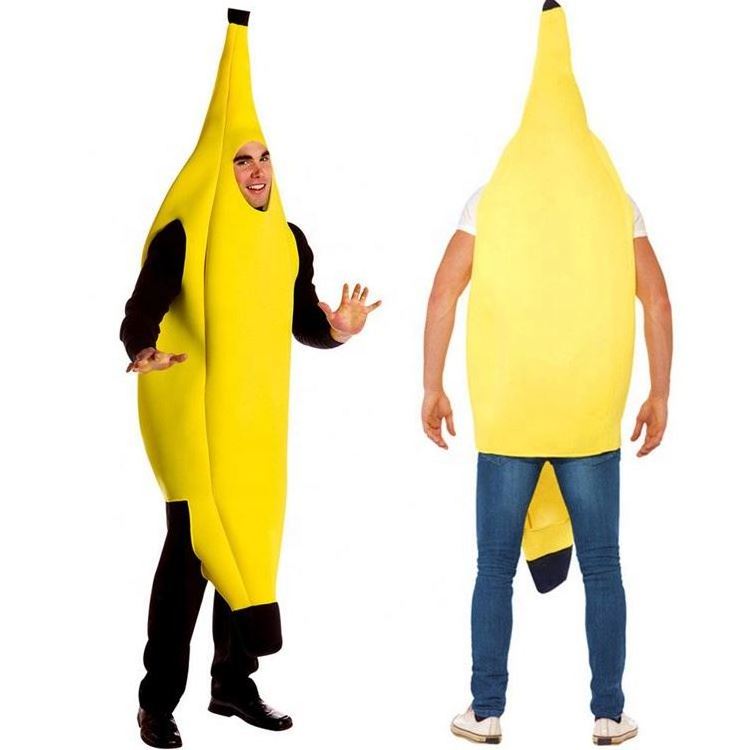 Cosplay Creations Appealing Banana Costume Adult Deluxe Set For Halloween Dress Up Party And Roleplay Unisex Banana Costume