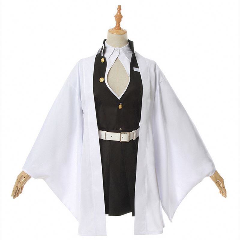 Adult Kids Demon Slayer Kimetsu no Yaiba Anime Kimono Kanroji Mitsuri Cosplay Costume