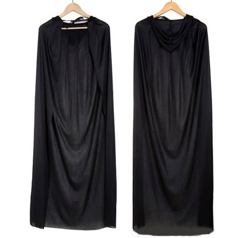 Wholesale Mantle Hooded Cloak Coat Wicca Robe Medieval Cape Shawl vampire Halloween Party Witch Wizard Costumes