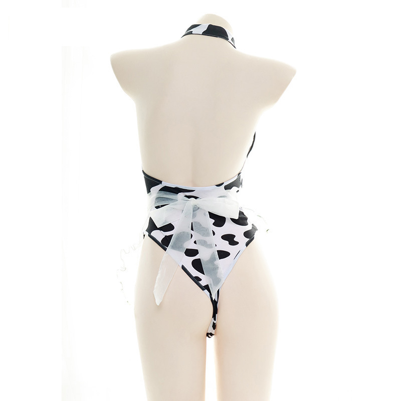 Sexy Cow Cosplay Costume Kawaii Outfit Anime Mini Milk Bikini Lingerie