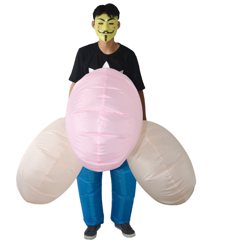 BAIGE Funny Inflatable Bar Nightclub Singles Day Active Atmosphere Halloween Costume Cartoon  Costume