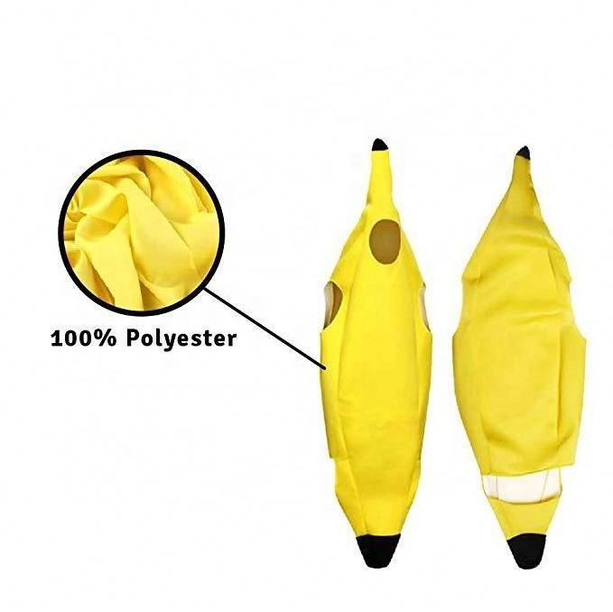 Cosplay Creations Appealing Banana Costume Adult Deluxe Set For Halloween Dress Up Party And Roleplay Unisex Banana Costume