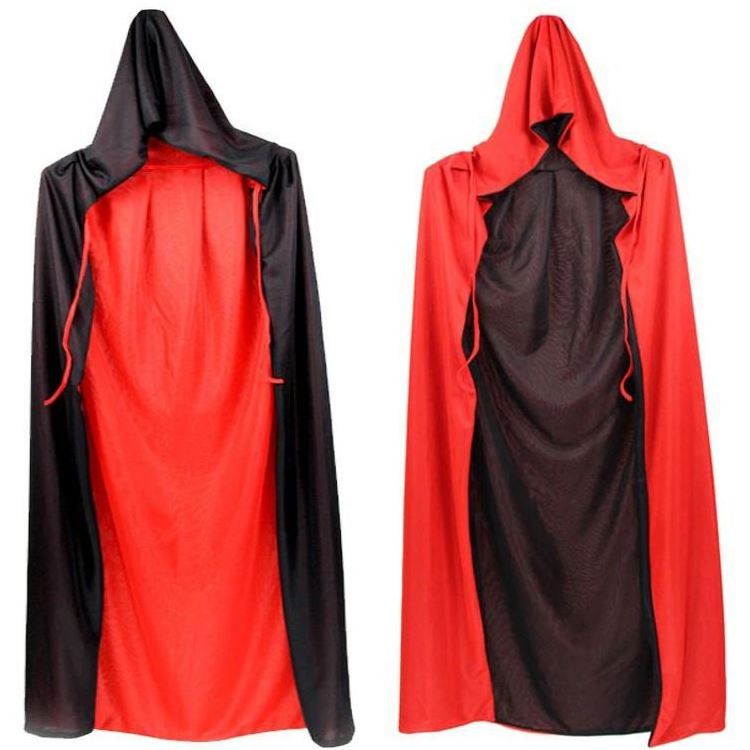 Wholesale Mantle Hooded Cloak Coat Wicca Robe Medieval Cape Shawl vampire Halloween Party Witch Wizard Costumes