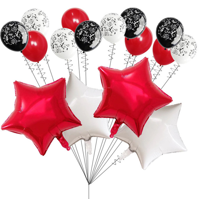 16PCS Latex Free Balloons Great for Graduations Party Supplies New Years Eve Backdrop Birthday globos al por mayor