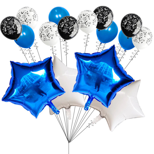 16PCS Latex Free Balloons Great for Graduations Party Supplies New Years Eve Backdrop Birthday globos al por mayor