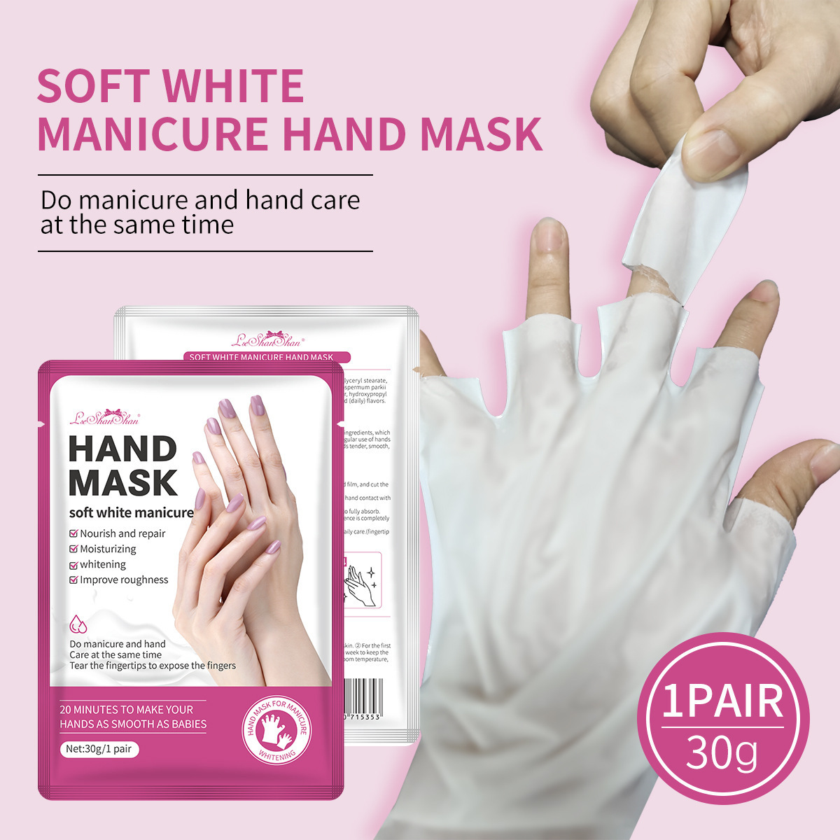 Nail Mask Delicate hands Fine lines Hand care hand touch gloves beauty salon Nail shop supplies