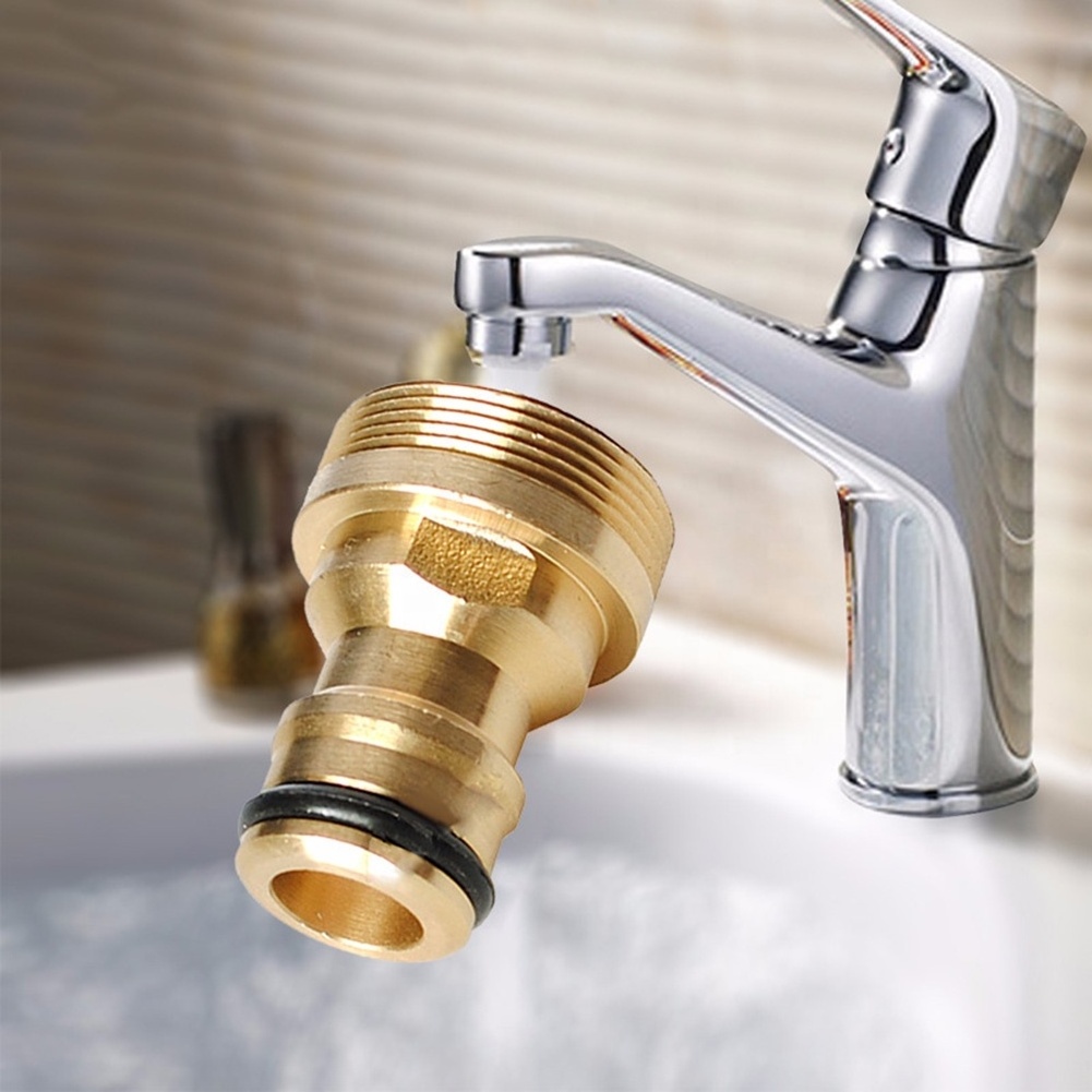 Universal Hose Tap Kitchen Adapters Brass Faucet Tap Connector Mixer Hose Adaptor Pipe Fitting Garden Watering Tools