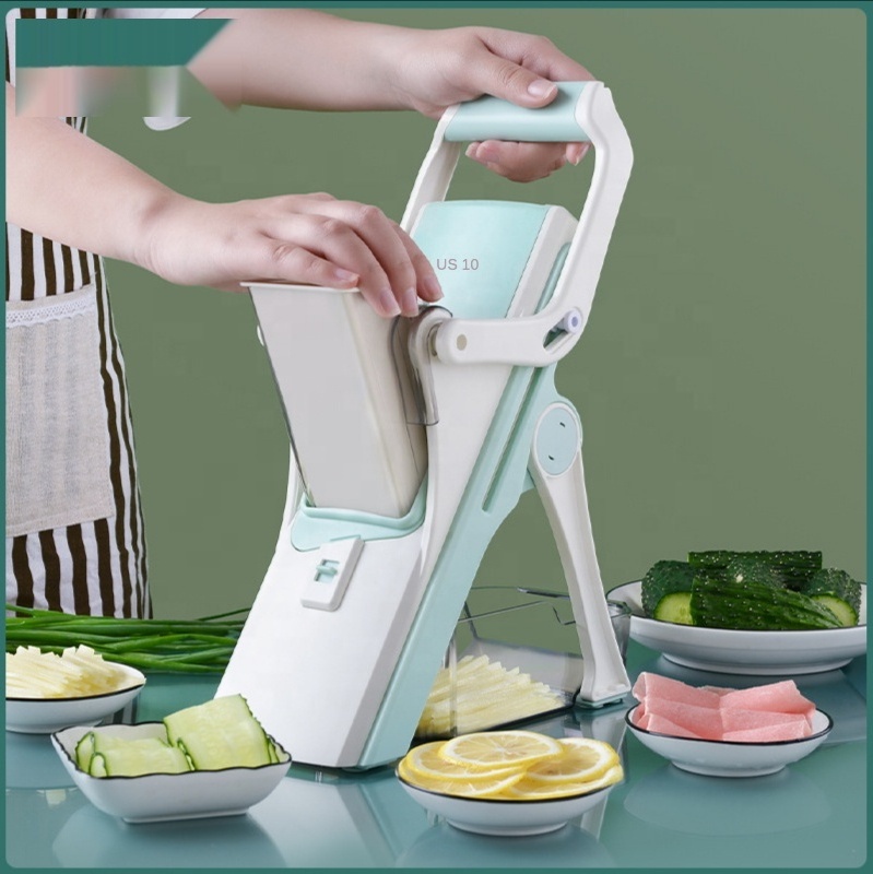 5 in 1 Multifunctional Vegetable Cutter Shredders Kitchen Mandoline Slicers Potato Peeler Carrot Grater