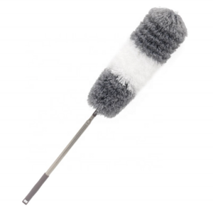 2.8M Long Retractable Microfiber Telescoping Duster Feather Duster Bendable Gap Cleaning Brushes