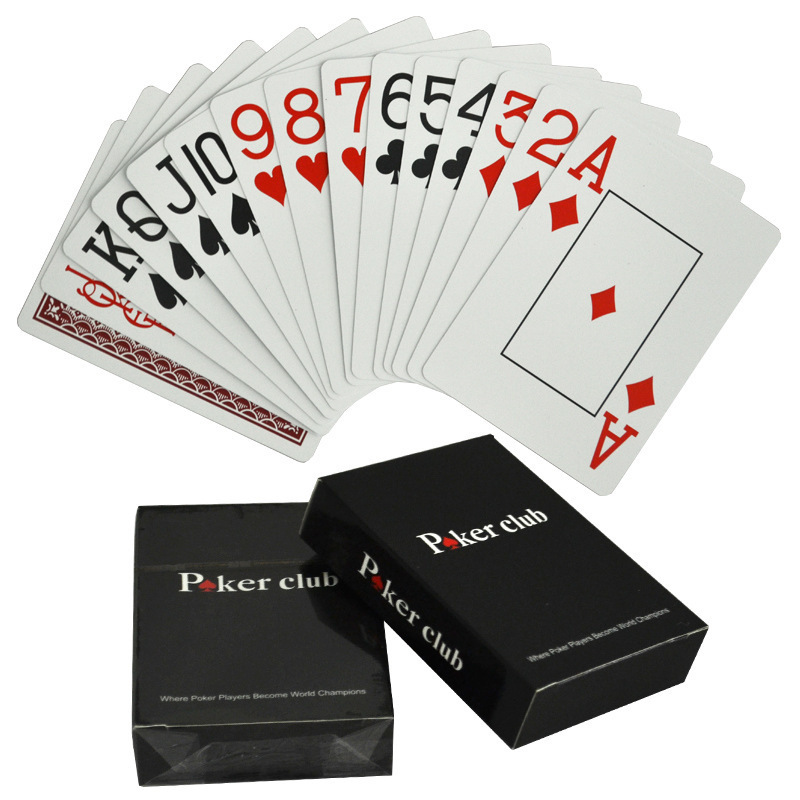 New Poker Club 100% Plastic Playing Cards  Poker Cards 100% Waterproof Poker Club  Playing Cards