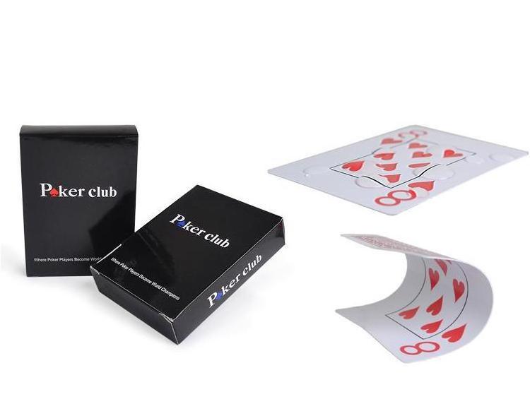 New Poker Club 100% Plastic Playing Cards  Poker Cards 100% Waterproof Poker Club  Playing Cards