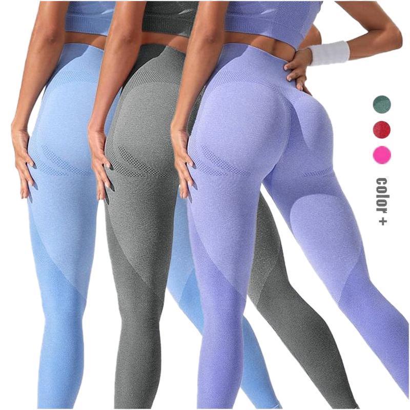 Yoga Leggings Waist Trainer Girls In Tight Fitness Transparent Shorts Seamless 92 Polyester 8 Spandex Mallas De Yoga