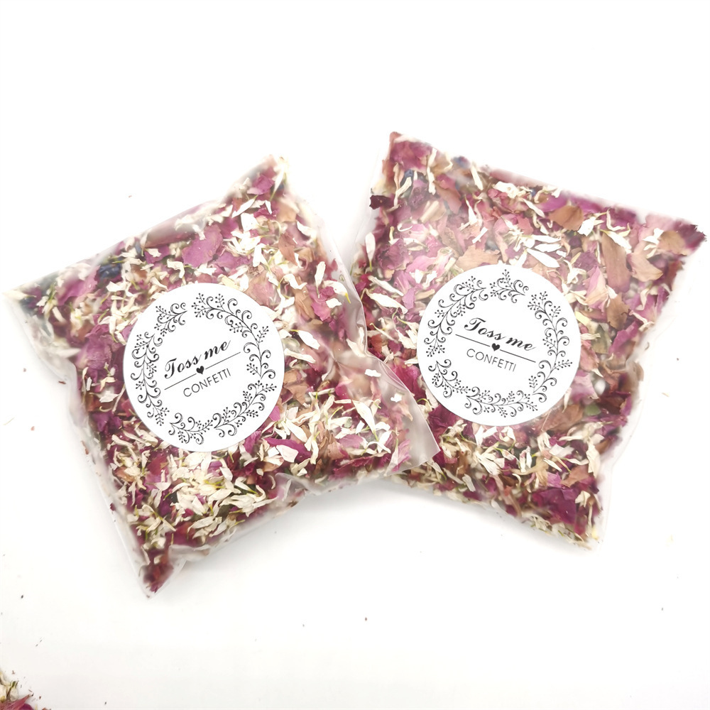 100% Natural Dried Flower Petals Wedding Confetti Wedding Engagement Party Decoration Biodegradable Rose Petal Confetti