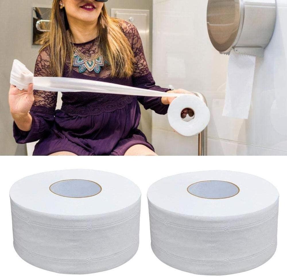 Wholesale Large Roll Toilet Tissue 4-Ply High Capacity Toilet Paper