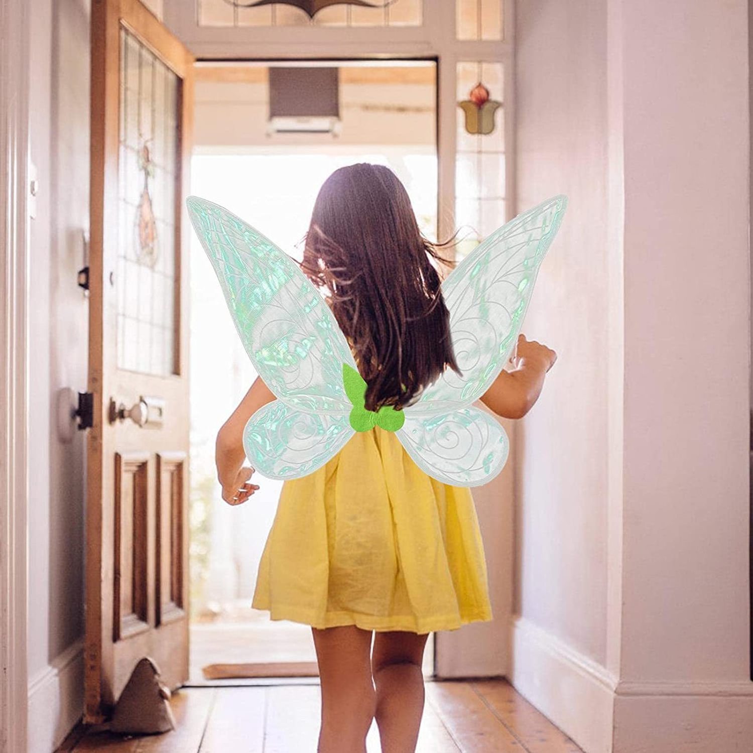 New Design Stock Large Butterfly Wings Costume for kids Cosplay Feather Angel Wings Wholesale