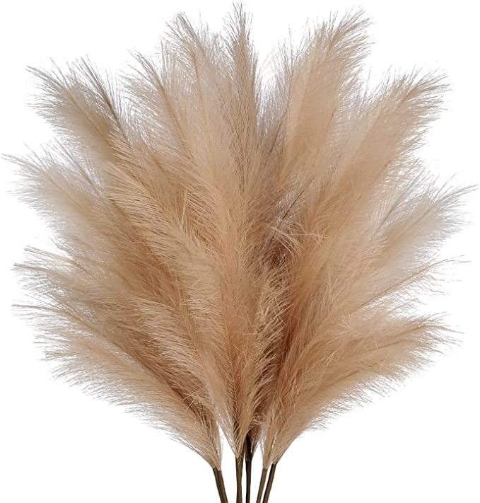 Fluffy Pampas Grass Home Decor Boho Wedding Pampas Grass Artificial Reed Pampas Grass Large For Party