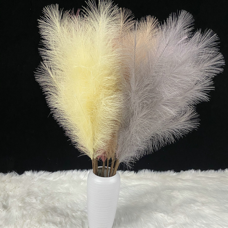 Fluffy Pampas Grass Home Decor Boho Wedding Pampas Grass Artificial Reed Pampas Grass Large For Party