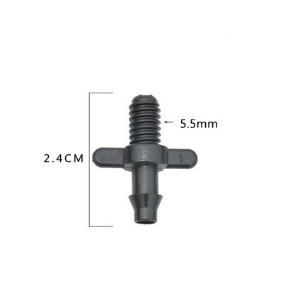 High Quality 4/7mm Connection Pipe Joint Clamps Garden Hose Fittings Water Connector Pipe Fittings