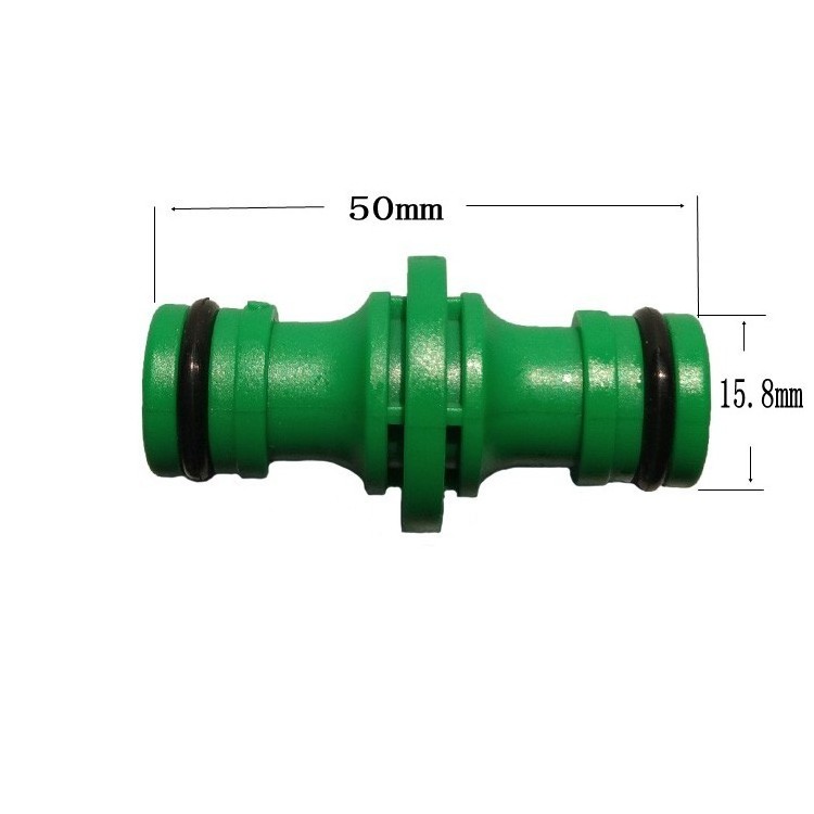 Garden Watering Hose ABS Quick Connector   Male Hose Coupling Joint Adapter Extender Set For Hose Pipe Tube