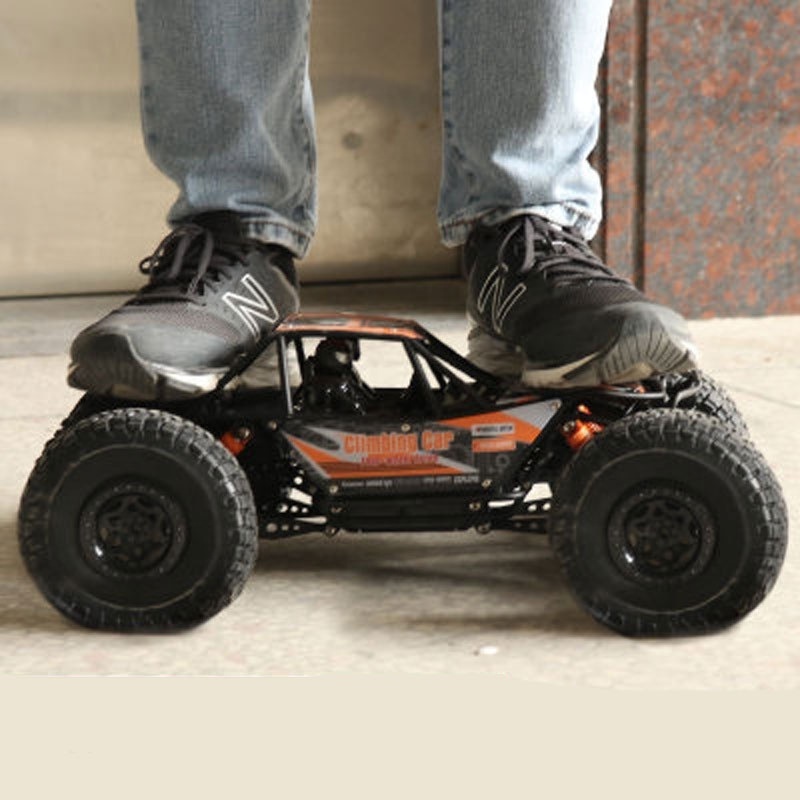 Jumbo TPR Tire 1:10 1:14 Big Climbing 2.4G Rc Car 4WD Off Road Suspension Remote Control Racing Truck For Kids