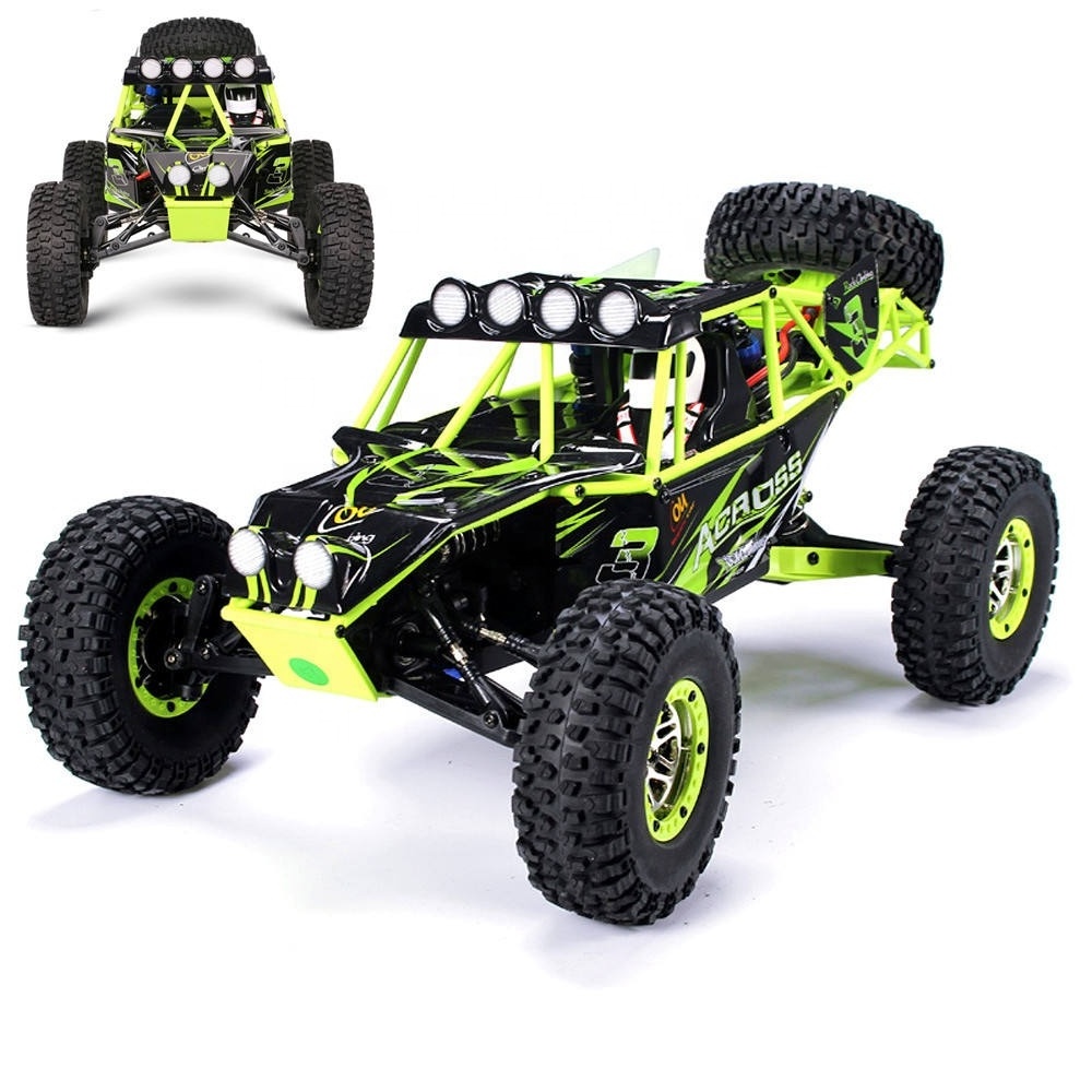 Cool Hot RC Car WLtoys 10428 2.4G 1:10 Scale 4WD Double Speed Remote Radio Control Electric 30km/h Speed Model Toy Vehicles