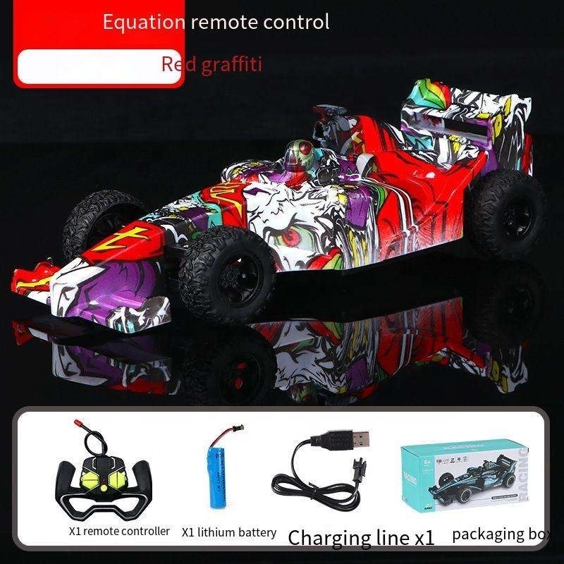 Cross-border kids Cool electric racing car drift F1 wireless remote control Formula One climbing car boy model rc