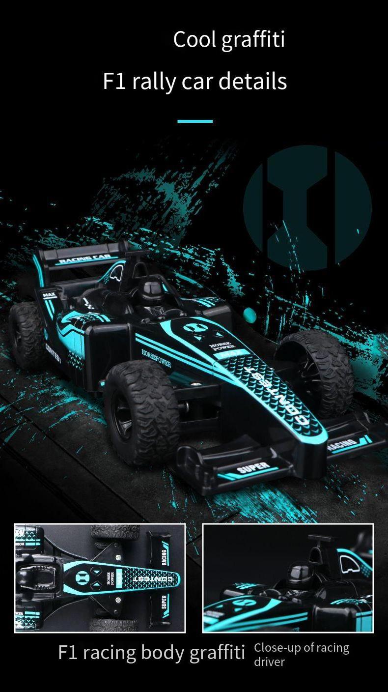 Cross-border kids Cool electric racing car drift F1 wireless remote control Formula One climbing car boy model rc