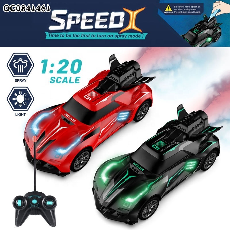 1:20 Spray remote control car high speed race car with water spray