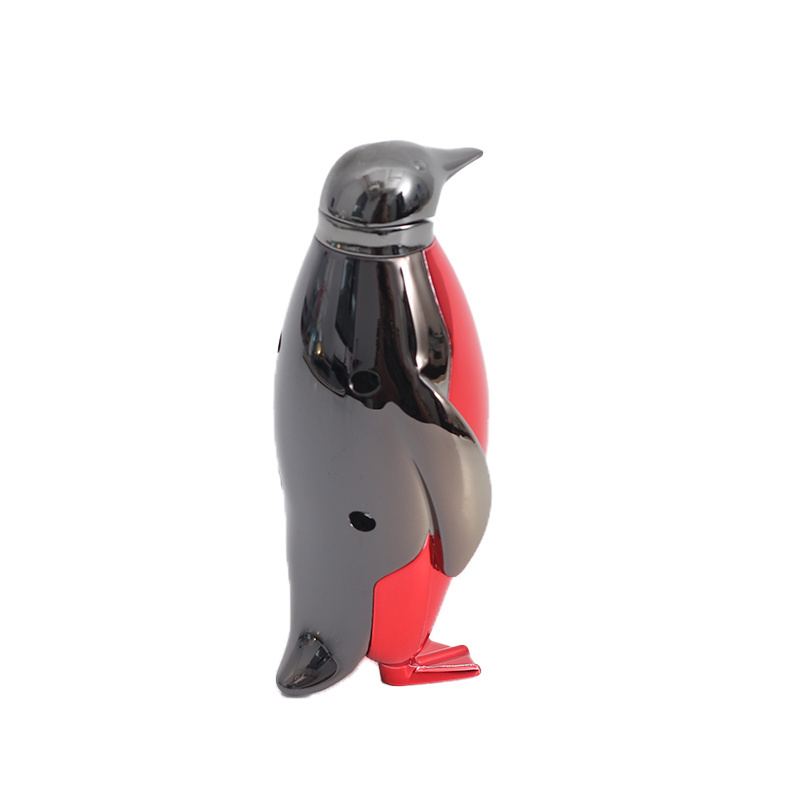 CANNA Wholesale Smoke Gas Lighter Fancy Cute Penguin Cigarette Keychain Lighter