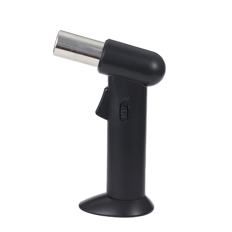 Popular Black Welding Torch Lighter Refillable Jet Flame Torch Lighter with Good Quality