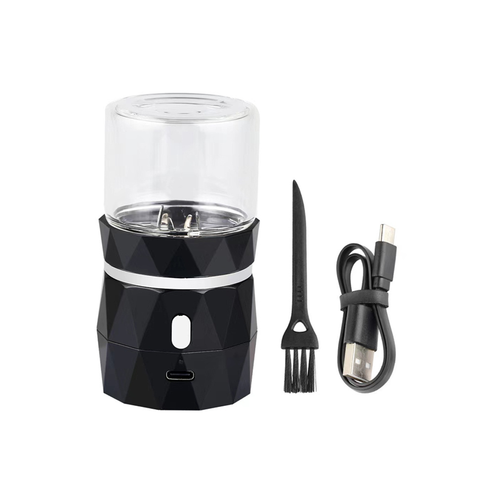 USB Rechargeable Plastic Shredder Plastic Electric Cigarette  Herb Grinder Tobacco Cigarette Shredder  Herb Grinder