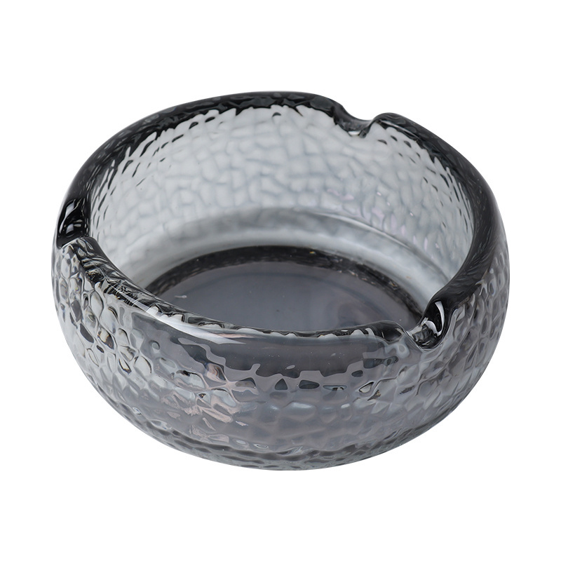 European And American Diamond Glass Ashtray Vacuum Electroplating Ashtray Bar KTV Household Guest Simple Glass Ashtray