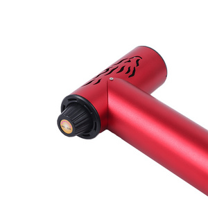 High quality Red Gas Torch Lighter Wholesale Smoking Refillable Outdoor Camping Lighter