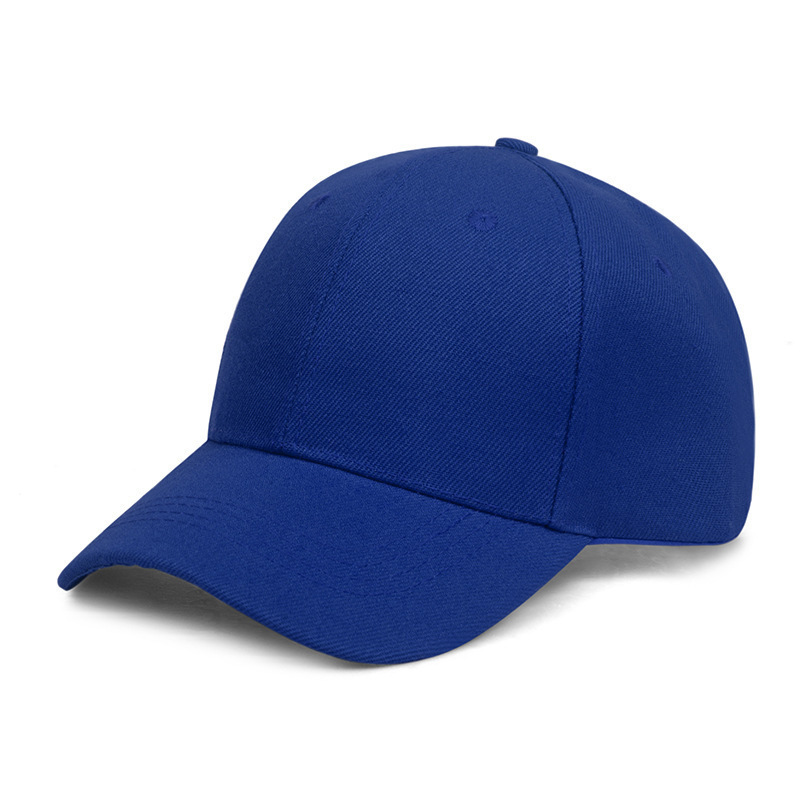 cheap sale promotion gift 6 panel 100% polyester plain baseball cap