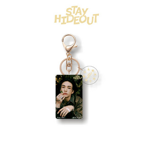 Kpop Stray Kids Felix Leeknow Creative Keychains Acrylic Car Key Ring In Bulk Wholesale Bag Pendant Keyrings 7*4CM