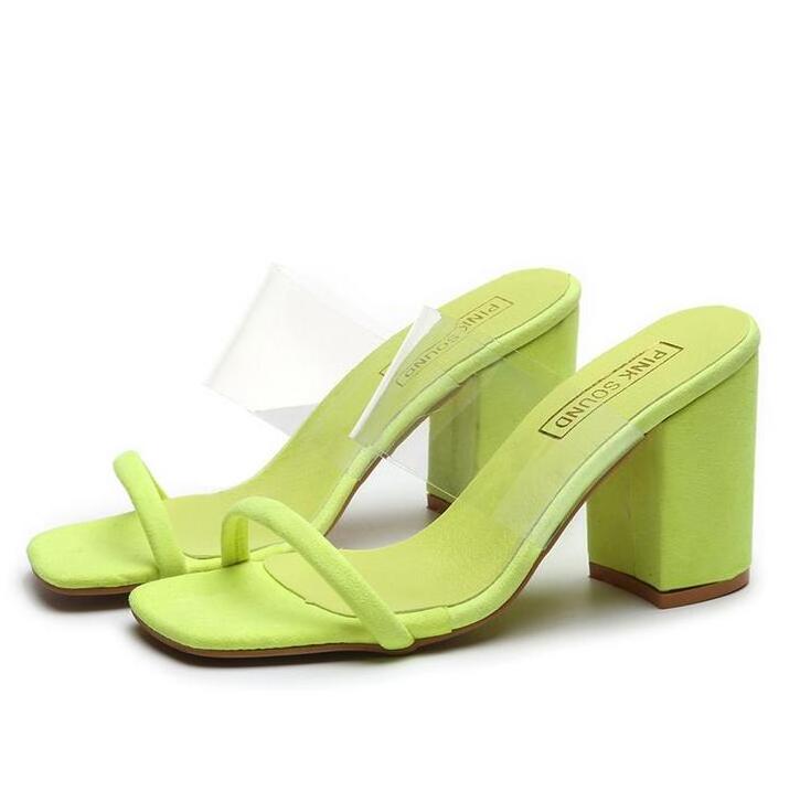 wholesale summer new women's shoes sandals slippers heels  bulk wholesale shoes high heels ladies fancy shoes high hee