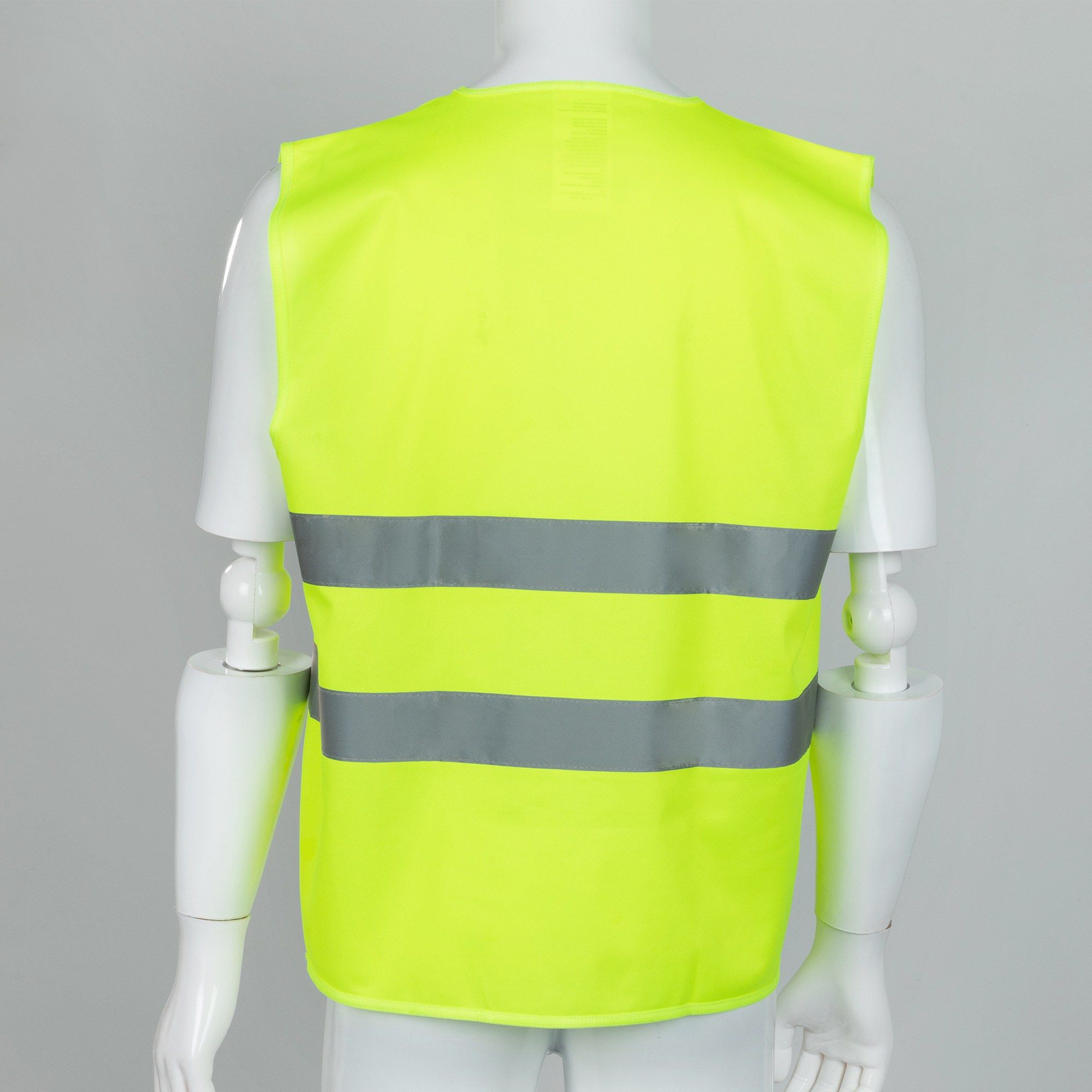 Reflective Safety Workwear Men Quick Dry Yellow Orange Mesh PVC Safety Vest