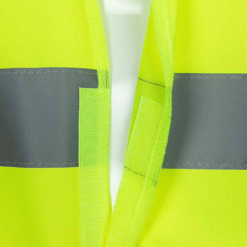 Custom Logo High Visible Construction Vest Engineer Safety Work Wear Men Security Uniform Adult Men Reflective Vest