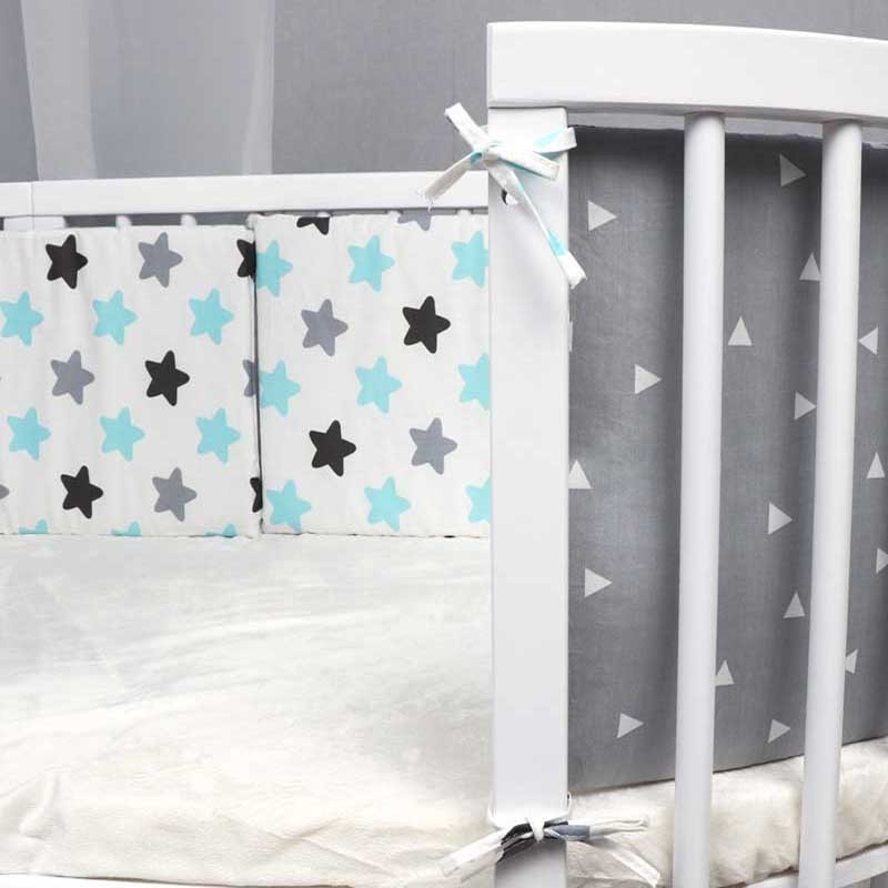 Baby Bumper Infant Bedding Set for Newborn Nursery Baby Boy Girl Pillow Cushion Room Decor Crib Cot Protector