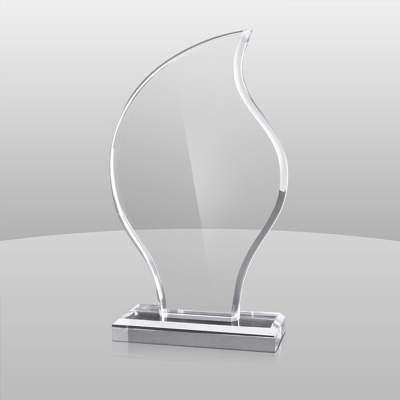 Factory cheap wholesale blank clear trophy award personalized content or logo champion acrylic trophy for souvenir gifts