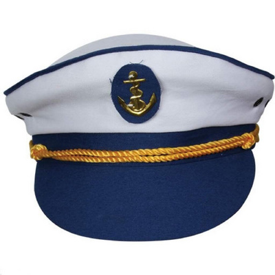 C3668  Captain Hat White Navy Sailor Costume Fancy Dress  hats