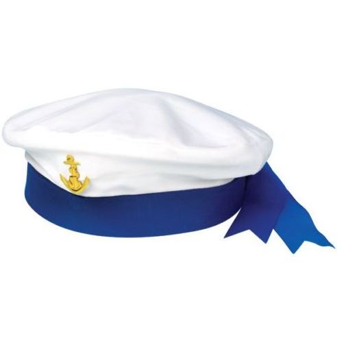 C3668  Captain Hat White Navy Sailor Costume Fancy Dress  hats