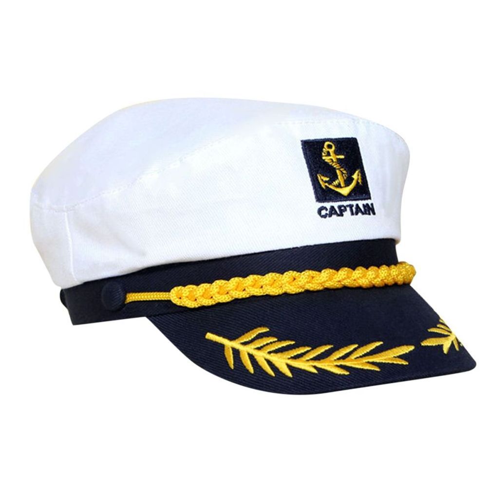 C3668  Captain Hat White Navy Sailor Costume Fancy Dress  hats