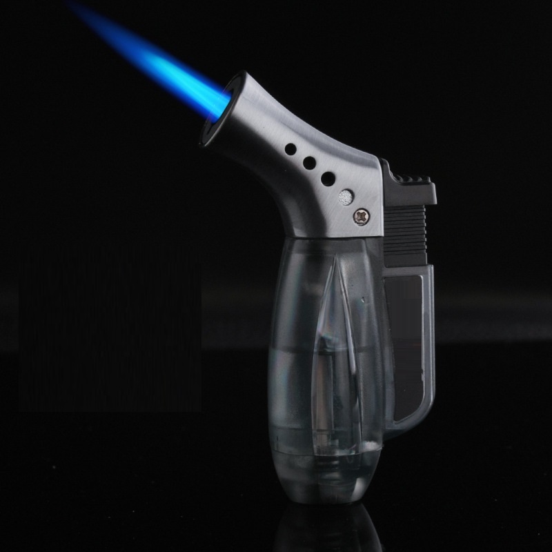 Smoking Accessories Kitchen Bbq Butane Lighter Windproof Direct Impact Jet Flame Refill Gas Torch Lighter