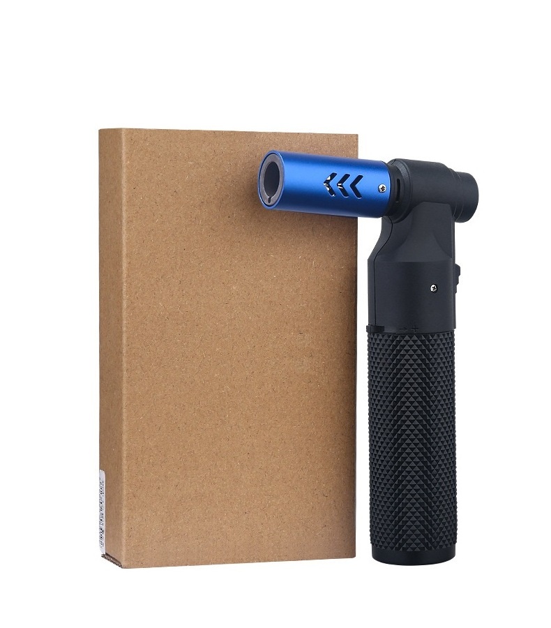 Windproof Butane Cigar Lighter Flamethrower Gun Mechero Gas Refill Welding Torch Lighter For Kitchen