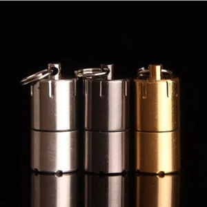 Customized Creativity Mini Lighter Small Size Oil Machine Hanging Type Outdoor Metal Kerosene Oil Lighter