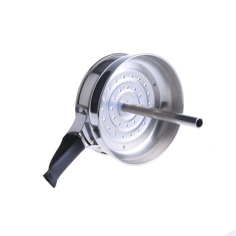 High Quality Aluminium Alloy Metal Coal Burner Hookah Head Smoking Accessories Stainless Steel Shisha Charcoal Holder