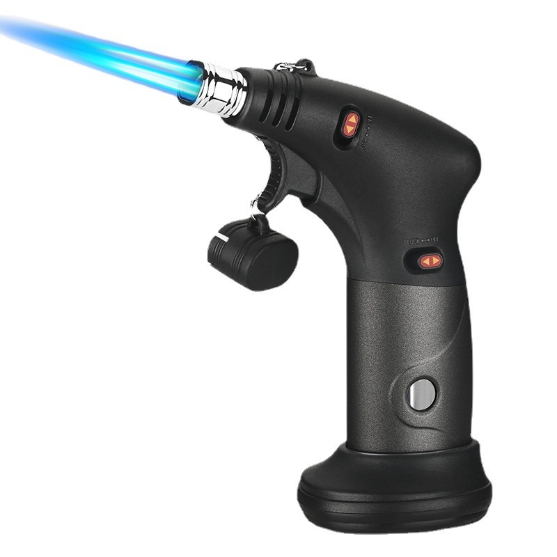 Double Nozzle Powerful Hand Torch Lighter Welding Gun Jet Flame Butane Torch Lighter